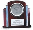 PF WOOD &amp; ALUMINUM CLOCK
