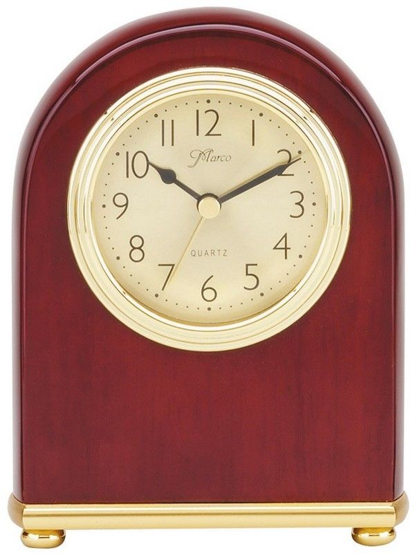 LARGE DOMED CLOCK - ROSE