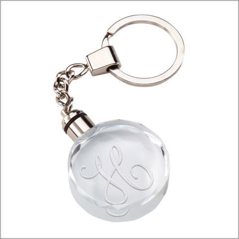 KEYCHAIN ROUND - CRYST