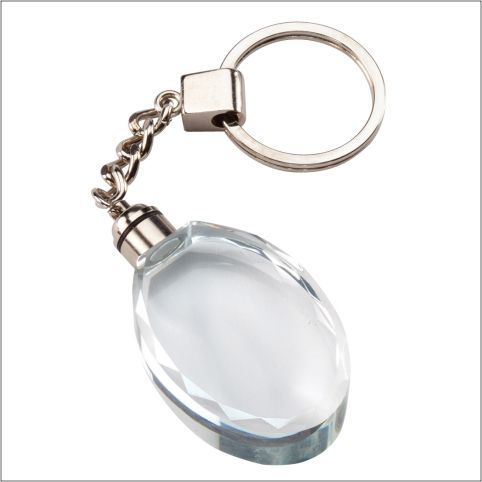 KEYCHAIN OVAL - CRYS