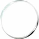 CIRCLE PAPERWEIGHT CLEAR