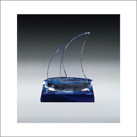 CRYSTAL SAILBOAT
