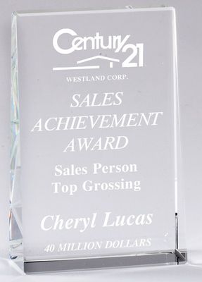 5" RECTANGLE PLAQUE