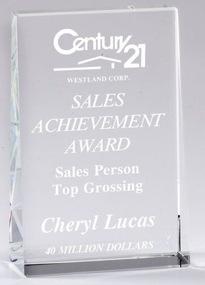 5" RECTANGLE PLAQUE