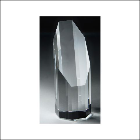 CRYSTAL SHARD W/SLANT SI