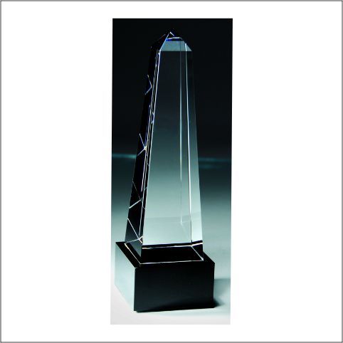 CRYSTAL OBELISK WITH BLK