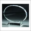 CRYSTAL OVAL W/ SCALLOPE