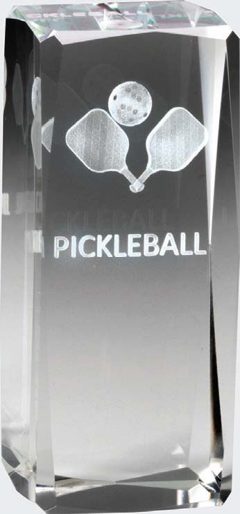 PICKLEBALL CRYSTAL W/3D
