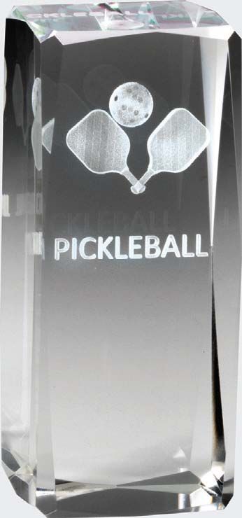 PICKLEBALL CRYSTAL W/3D