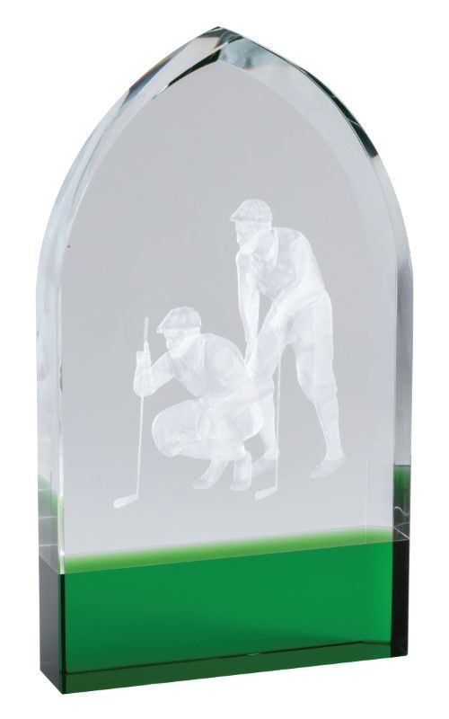 CRYSTAL TABLET GREEN 10"
