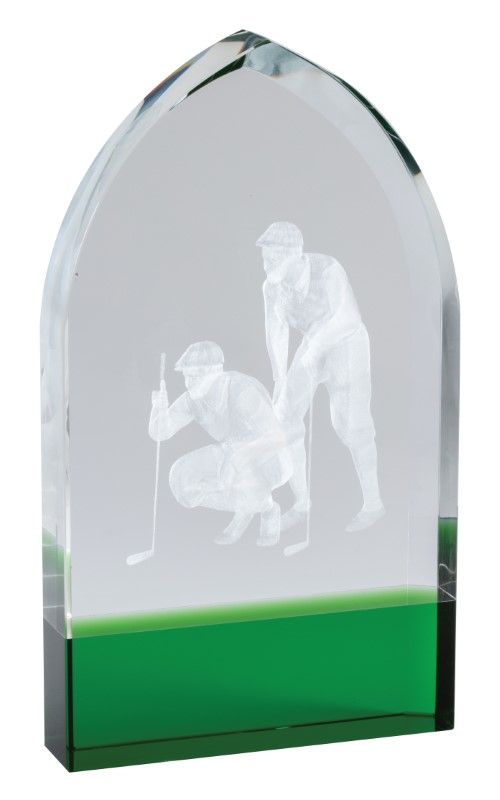 CRYSTAL TABLET GREEN 10"