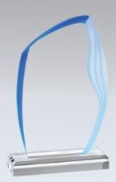 WAVE EDGE ACRYLIC BLUE M