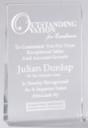 7" RECTANGLE PLAQUE
