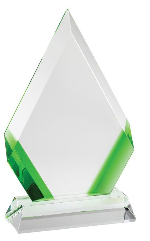 CRYSTAL ARROW GREEN 10"
