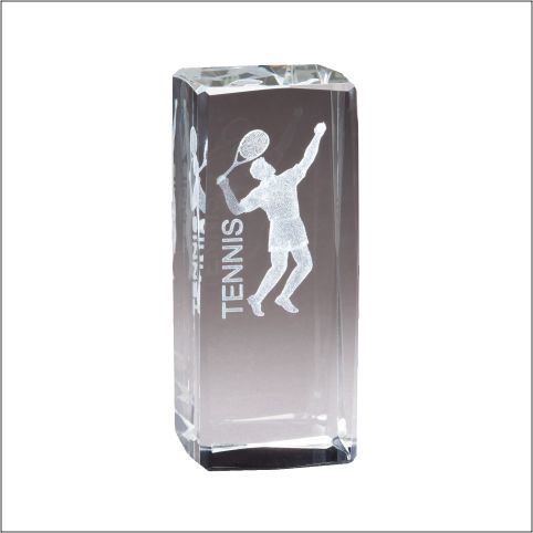 TENNIS M CRYSTAL W/3D