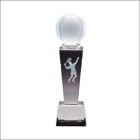 TENNIS M CRYSTAL W/LASER