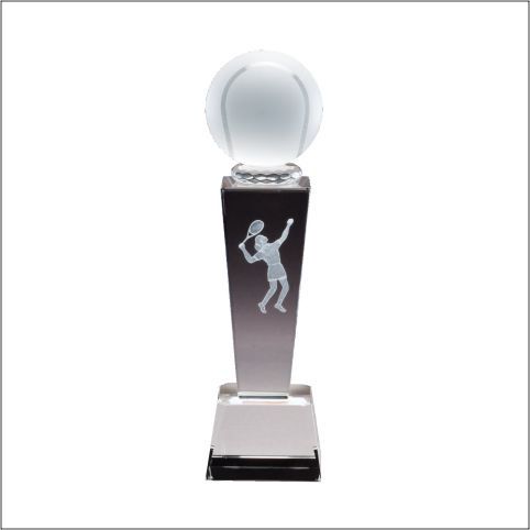 TENNIS F CRYSTAL W/LASER