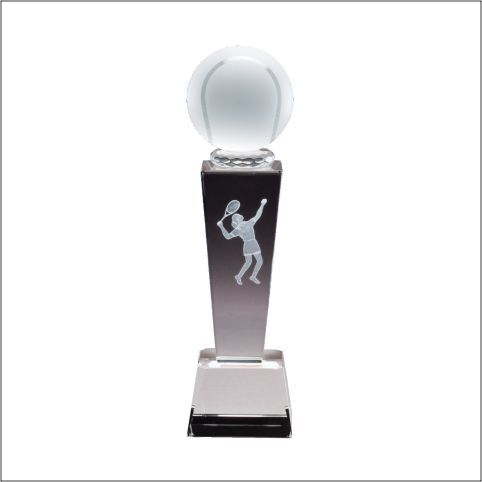 TENNIS F CRYSTAL W/LASER