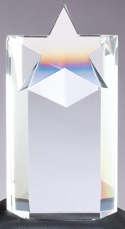 CRYSTAL W/SMALL STAR