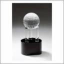 GOLF BALL ON 3 PILLARS
