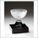 GOLF BOWL ON BLACK BASE
