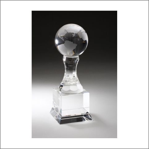 GLOBE ON STEM