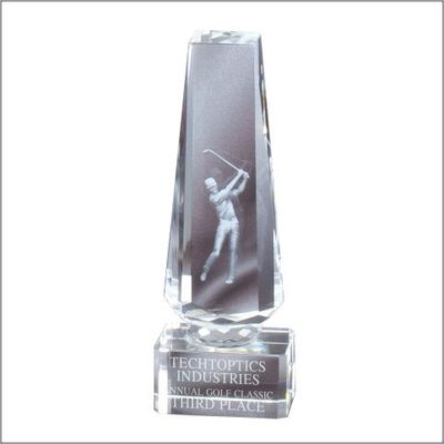 LS CRYSTAL TOWER W/LASER IM
