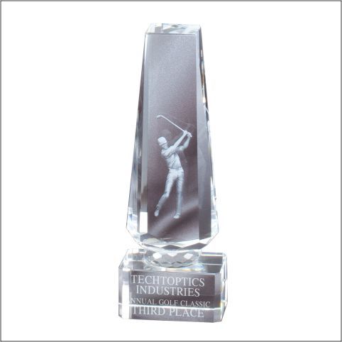 LS CRYSTAL TOWER W/LASER IM
