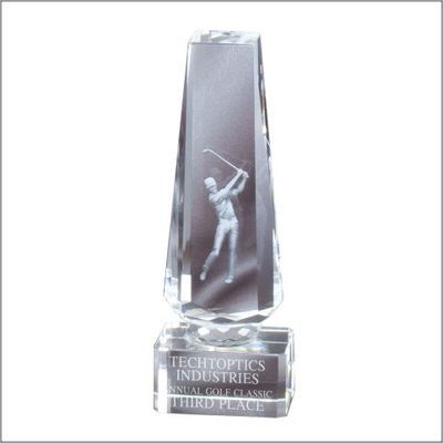 LS CRYSTAL TOWER W/LASER IM