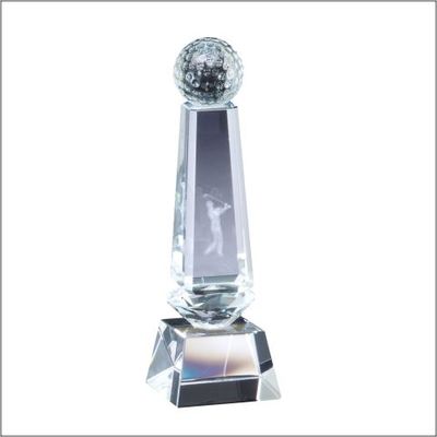 CRYSTAL GOLFBALL OBELISK