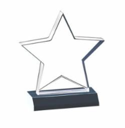STAR ACRYLIC AWARD 7"