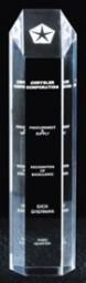 C HEXAGON TOWER ACRYLIC AW