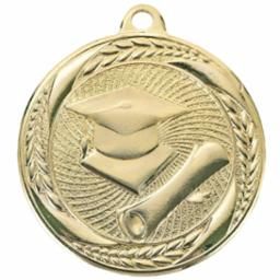 SCHOLASTIC MEDAL 2" BG