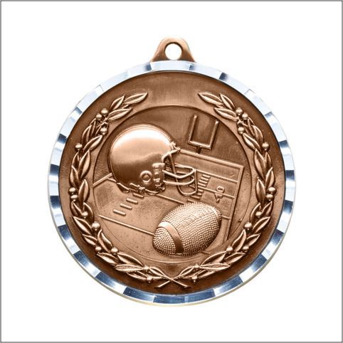FOOTBALL MEDAL ANTIQUE B