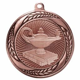 LAMP OF KNOW MEDAL 2" AB