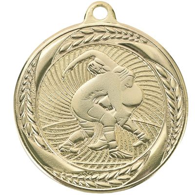 WRESTLING MEDAL 2" BG