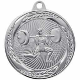 WEIGHTLIFT MEDAL M 2" BS