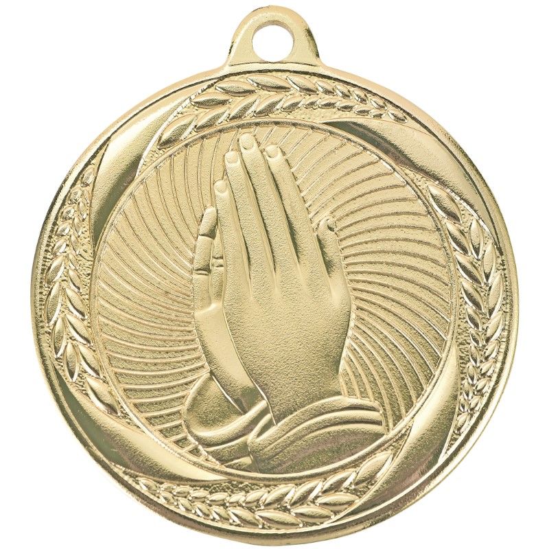 PRAYING HANDS 2" BG