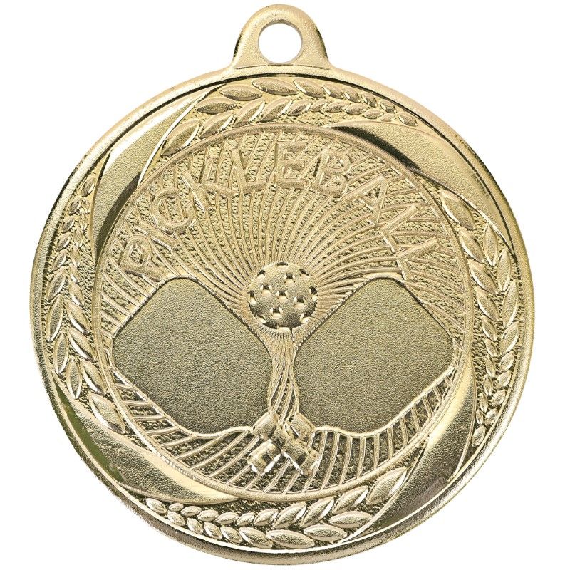 PICKLEBALL MEDAL 2" BG