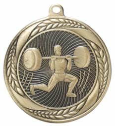 WEIGHTLIFTING M MEDAL AG