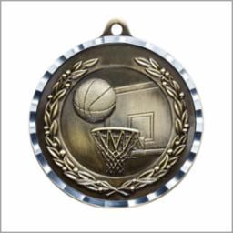 BASKETBALL MEDAL ANTIQUE AG