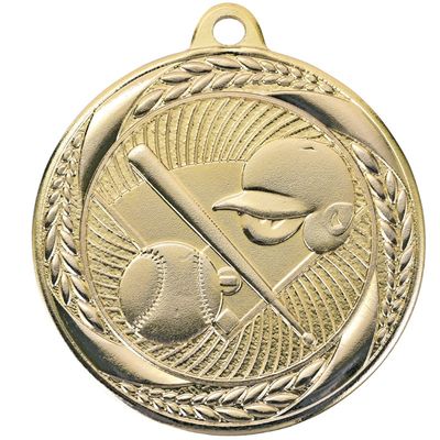 BASEBALL MEDAL 2" BG