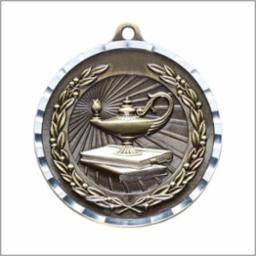 LAMP MEDAL ANTIQUE GOLD