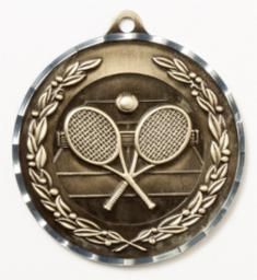 TENNIS 2.75" MEDAL AG