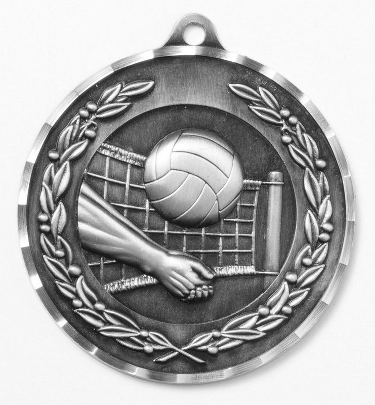 VOLLEYBALL 2.75" MEDAL S