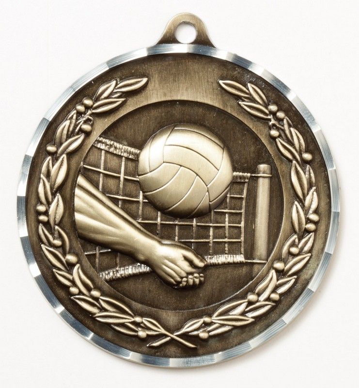 VOLLEYBALL 2.75" MEDAL G