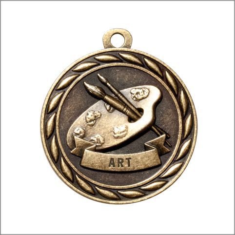 SCHOLASTIC ART ANTI GOLD