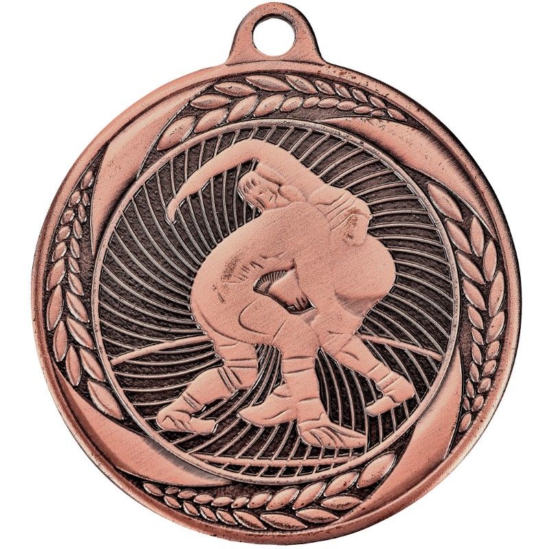 WRESTLING MEDAL 2" AB