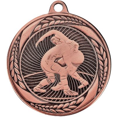 WRESTLING MEDAL 2" AB