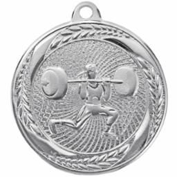 WEIGHTLIFT MEDAL F 2" BS
